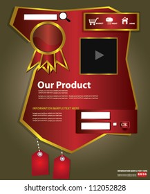 Web design template,Vector