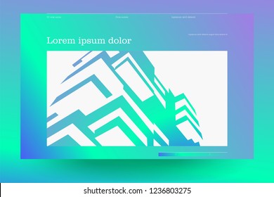 Web design, ui, with background. Eps. 10.