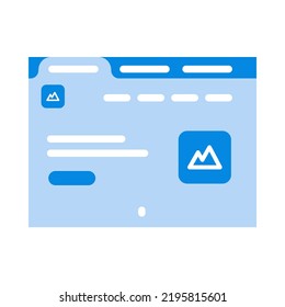 Web design, UI UX design, web development. Web banner design in the browser. Template landing page for a website. Website layout elements with wireframe, photos, hero image, user experience. 

