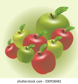 ?pples, web design, vector, eps 10
