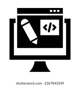 Web Design Vector Glyph Icon For Personal And Commercial Use.
