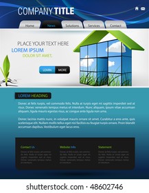 web design vector template