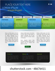  web design vector template