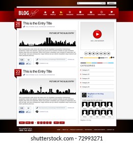 Web Design Website Element Template