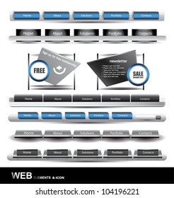 Web Design Website Element Vector