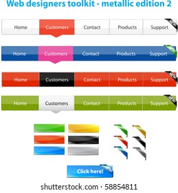 Web designers toolkit - metallic edition 2