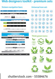 Web designers toolkit - premium sets