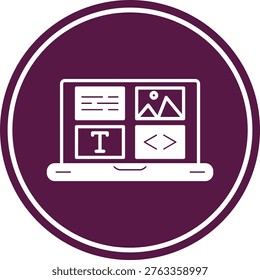 Web develoment Icon For Your Project