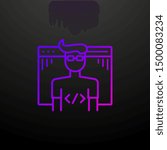 Web developer nolan icon. Elements of web development set. Simple icon for websites, web design, mobile app, info graphics