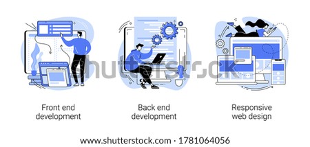 Similar – Image, Stock Photo The end of the song Sky