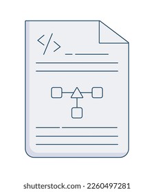 web development coding icon isolated