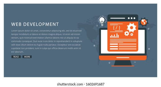 Programming Coding Backgroundflat Designprogram Source Codesoftware ...
