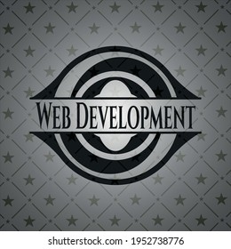 Web Development Dark Badge Vector Illustration Stock Vector (Royalty ...