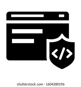 Web Development icon isolated sign symbol vector illustration - high quality black style vector icons
