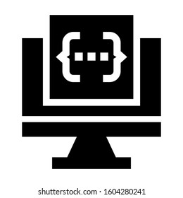 Web Development icon isolated sign symbol vector illustration - high quality black style vector icons
