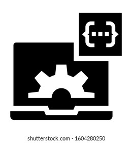 Web Development icon isolated sign symbol vector illustration - high quality black style vector icons
