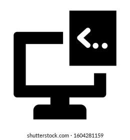 Web Development icon isolated sign symbol vector illustration - high quality black style vector icons
