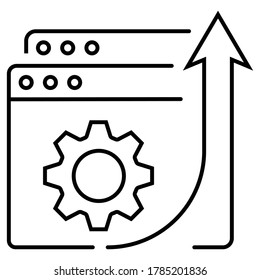 Web development web icon Marketing, analytics, e-commerce, digital, management, seo