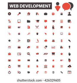 web development icons

