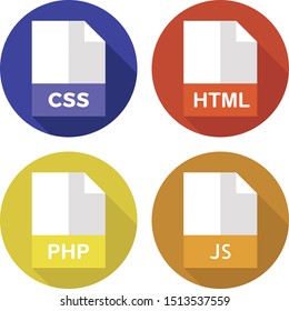Web Development icons for motion graphic video