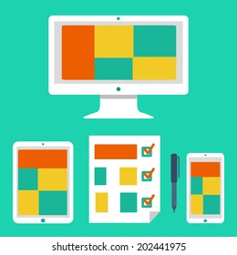 Web Development, landing page.