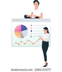 Web development layout illustration which can easily modify or edit 
