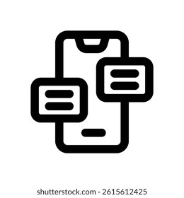 web development line icon. Clean and minimalist vector icon for websites, mobile apps, presentations, and logos. Fully scalable and customizable for any project.