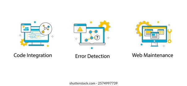 Web Development and Maintenance. Code Integration, Web Maintenance, Error Detection