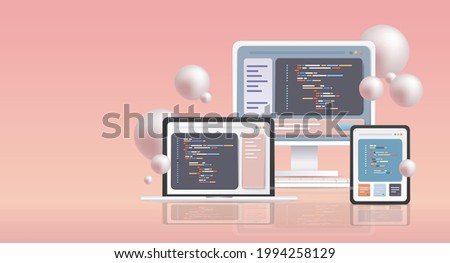 web development programmer engineering coding website programming software apps for different devices cross platform