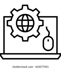 Web Development Vector Icon