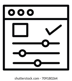 Web Development Vector Icon