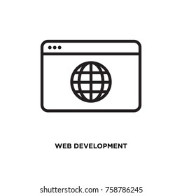 Web Development Vector Icon