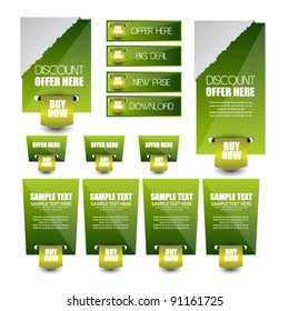 web discount banner collection