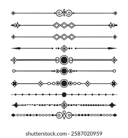 web dividers elements set  for design eps 10 vector