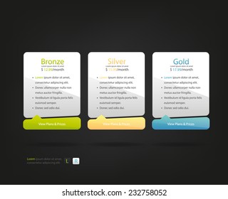 Web download icon, modern web navigation element, hosting. Vector