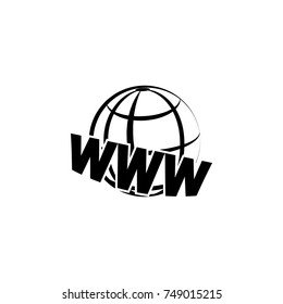 web earth icon. Media element icon. Premium quality graphic design. Signs, outline symbols collection icon for websites, web design, mobile app, info graphics on white background