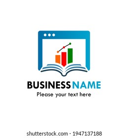 web education logo template illustration