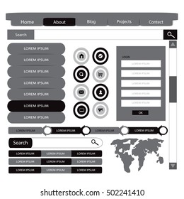 Web Element Design
