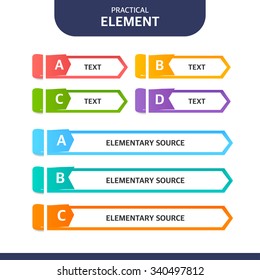 Web Element Design Set