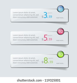 Web element, hosting