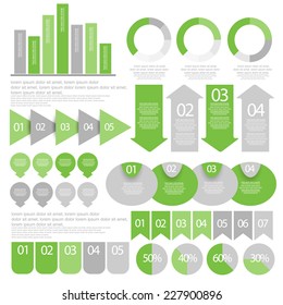 web element with info graphic options.