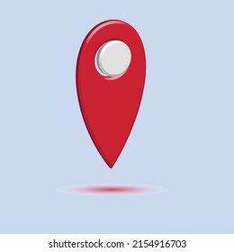 Web element. Location symbol.Navigation  vector