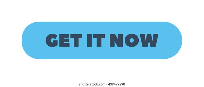 Web element shop button isolated on white