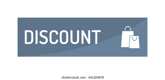 Web element shop button isolated on white