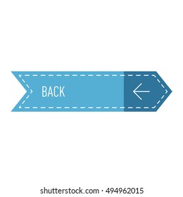 Web element site button and vector shop button isolated