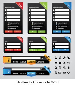 Web elements collection