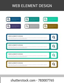 Web Elements Design Set