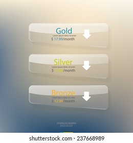 Web Elements, download hosting button.