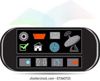 web elements in a mobile style
