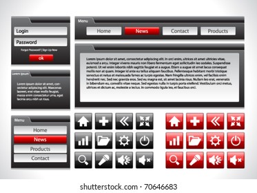 Web elements pack